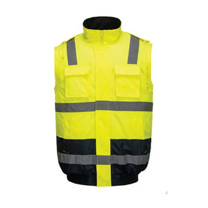 Vêtements de travail réfléchissants OEM à haute visibilité, veste et pantalon de sécurité à prix bas en gros, uniforme de travail de classe 2, vêtements professionnels - Product Image 2