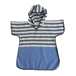 Poncho de toalla con capucha para bebé, colección de Poncho con capucha para PNC-MDS-ORN - Product Image 6