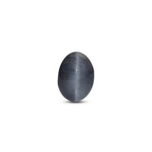 Natural Sky Blue Catseye Oval Cabochon 10.12 Carat Loose Gemstone for Fine Jewelry - Product Image 1