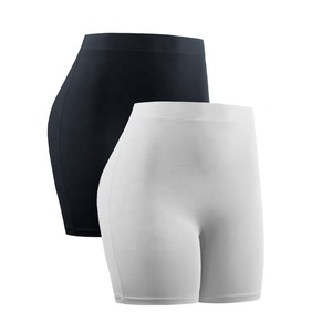 High <b>Waist</b> Striped Compression <b>Shorts</b> For <b>Women</b> Sporty Knitted Spandex Polyester Drawstring <b>Elastic</b> <b>Waist</b> Quick Dry - Product Image 4