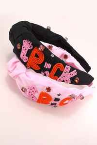 Diadema de cuentas hecha a mano a la moda, elegante accesorio para el cabello de mujer a precio económico. - Product Image 4