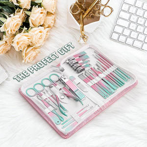 Top Design Manicure Pedicure Set High Quality Customized Nail Supplies Stainless Steel Tool OEM Manicure Set - Product Image 2