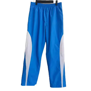Ensemble coupe-vent 2-en-1 à capuche pour homme grande taille, respirant, imperméable, écologique, tricoté, style streetwear décontracté - Product Image 2
