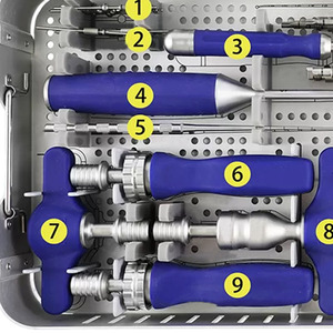 Conjunto de Implantes Espinales de Aleación de Titanio: Tornillo Pedicular, Conector de Varilla, Componentes de Fijación con Gancho, Sistema Quirúrgico Ortopédico, Implante Espinal - Product Image 3
