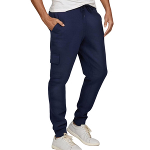 Pantalones de Algodón de Peso Medio con Bolsillos Laterales para Otoño, Joggers con Bolsillos Laterales, Pantalones de Algodón de Peso Medio para Otoño, Requisitos Personalizados - Product Image 1