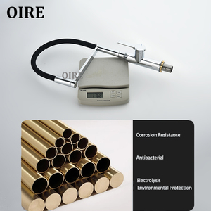 Oire New Solid Brass Pull-Down Küchen armatur Swivel Rotation Sink Mixer <span class=keywords><strong>Tap</strong></span> mit drehbarem Auslauf Warm-und Kaltwasser Torneira - Product Image 4