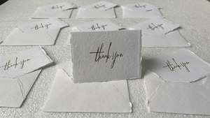 Tarjetas de Cumpleaños y Agradecimiento Hechas a Mano con Arte Folclórico, Borde Decorativo, Papel de Algodón de Lujo, Suministro al por Mayor - Product Image 4
