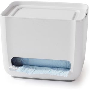 Dispenser per Sacchi della Spazzatura SinkSuite Bianco Maculato, Organizzatore per Sacchi con Coperchio Rimovibile per Cucina - Product Image 1