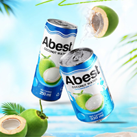 Vente en gros usine Boissons rafraîchissantes Eau de coco naturelle fraîche 330ml Jus de coco vietnamien Jus de fruits de la meilleure qualité