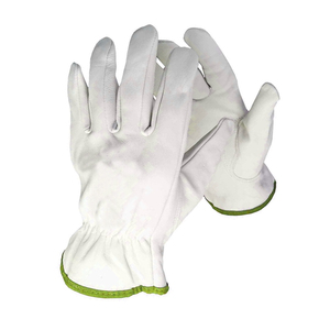 Guantes de trabajo de cuero vacuno de la mejor calidad a precio de mayorista, resistentes al calor, para conducción y uso general. - Product Image 1