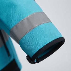 Chaqueta de Trabajo de Alta Visibilidad Personalizada, Chaqueta Reflectante para Exteriores con Cierre Completo, Proveedor Mayorista de Ropa de Trabajo - Product Image 4