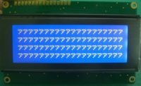 Wisetip Multi Series Vc20X4A Benutzerdefiniertes Zeichen-LCM-Modul ST7066 Controller +5V Display-Lösung 77x25,2mm Anzeigebereich 1/16 Duty