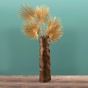 Wide Product Range Hot Selling Excellent Quality <b>Bronze</b> Color Round Bark Shape Large Aluminum <b>Vase</b> to Hold Flowers on Sale - Product Image 1