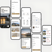 Application Immobilière avec Recherche de Propriétés &amp;   Filtres
