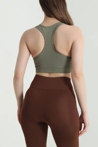 เสื้อชั้นในกีฬาแบบ Racerback ยี่ห้อ Ever Glow ขายส่ง รับทำโลโก้ ไซส์ใหญ่ น้ำหนักเบา ระบายอากาศได้ดี เป็นมิตรกับสิ่งแวดล้อม ยืดได้สี่ทิศทาง รองรับทรงได้ดี - Product Image 5
