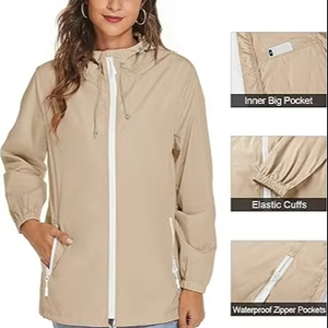 Wholesale Designer Men Long <b>Winter</b> Outdoor Windbreaker <b>Jacket</b> Stand Collar Vintage Style Lightweight Windproof <b>Waterproof</b> Hooded - Product Image 1