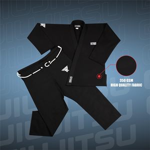 ชุดยิวยิตสู BJJ ผ้าคอตตอนเพิร์ลวีฟคุณภาพพรีเมียม รับสกรีนโลโก้ ระบายอากาศได้ดี น้ำหนักเบา ทนทาน เหมาะสำหรับฝึกซ้อม สำหรับผู้ชายและผู้หญิง - Product Image 3