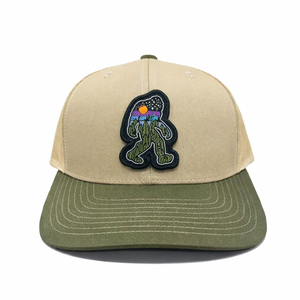 Parche tejido de alta calidad bordado 3D borde camionero sombreros estilos personalizados Gorras camionero sombreros al por mayor en Vietnam - Product Image 1