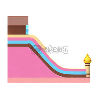 Utilisation familiale petit videur gonflable enfants sautant csatle avec toboggan chine trampoline gonflable à vendre