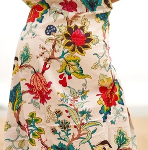 Cotton <b>Kaftan</b> Knee-Length Vintage Formal Breathable Eco-Friendly Maternity Dress Gift for Mum Kimono Robe - Product Image 1