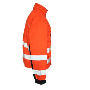 Wholesale Night Visibility Reflective Safety Uniform for Road <b>Workers</b> Waterproof Lightweight Hi Vis Workwear <b>Jacket</b> and Trouser - Product Image 3