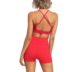 Conjunto de yoga de invierno para mujer, mono deportivo de nailon de manga larga con media cremallera, ropa deportiva personalizada para gimnasio, para mujer y niña - Product Image 3