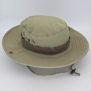 Custom Logo Waterproof Fishing Boonie Bucket <b>Hats</b> UV Wide Brim Adjustable Fisherman <b>Hat</b> With Strings <b>Sun</b> Protection Caps for <b>Men</b> - Product Image 3