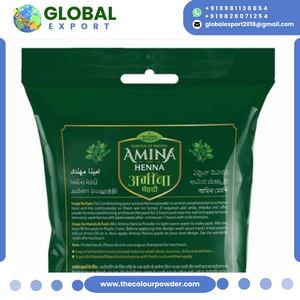 Henné en poudre multi-usages de qualité supérieure, 100% naturel, à base de plantes, couleur brun rougeâtre, sans PPD, emballage de 50g à 1kg, pour les cheveux et le mehndi - Product Image 3