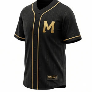 Camiseta de béisbol urbana moderna, uniforme deportivo transpirable con sublimación personalizada, camiseta de equipo de moda MALUZA INDUSTRIES - Product Image 5