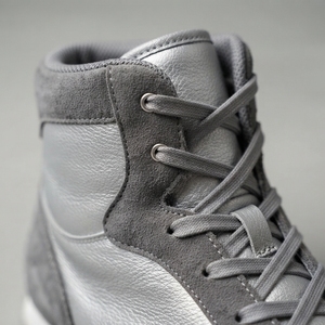 Chaussures de boxe pour hommes, légères, à tige haute, en cuir respirant, avec soutien de la cheville, semelle flexible, pour l'entraînement sportif et la pratique en salle de sport - Product Image 6