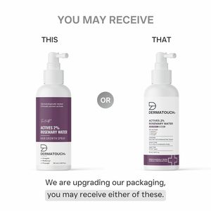 สเปรย์บำรุงเส้นผม DERMATOUCH โรสแมรี่ สำหรับการเจริญเติบโตของเส้นผม - 1.69 ออนซ์ (50 มล.) |   การควบคุมผมร่วงและการงอกใหม่ของเส้นผม |   ผู้ชายและผู้หญิง - Product Image 2