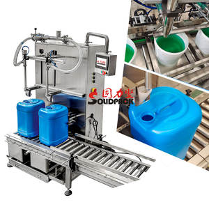 Solidpack Machine d'embouteillage de remplissage de seau de peinture liquide à l'huile 5L 10L <span class=keywords><strong>20L</strong></span> entièrement automatique - Product Image 1