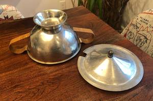 Commercial Grade Stainless Steel Tureen with Lid Elegant <b>Buffet</b> Soup <b>Server</b> - Product Image 1