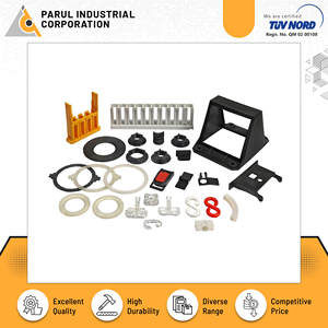 ชิ้นส่วน/ส่วนประกอบพลาสติก PP PE ABS คุณภาพดีเยี่ยม ทนทาน อเนกประสงค์ ผลิตตามสั่ง พร้อมบริการขึ้นรูปด้วยเครื่องจักร CNC จากผู้ผลิตในอินเดีย - Product Image 2