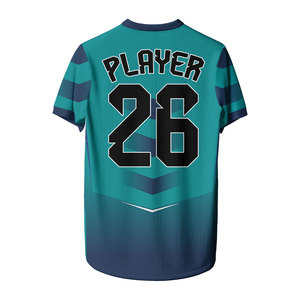 Camiseta de Fútbol Personalizada con Impresión, Uniforme de Equipo, Sublimación, Secado Rápido, Transpirable, Ropa Deportiva de Entrenamiento con Logotipo - Product Image 3