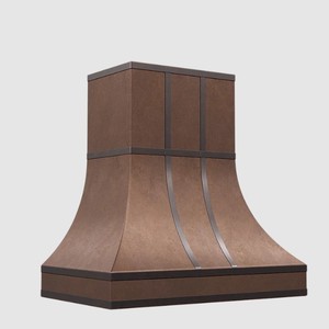 Campana Extractora de Diseño Superior, de Alta Demanda, de Cobre Puro, Estilo Antiguo, con Montaje en Chimenea y Ventilación - Product Image 1