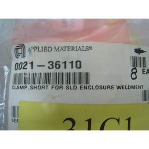 8 AMAT 0021-36110 Abrazadera Corta para Caja SLD - Equipo y Piezas de Semiconductores de Confianza de Global Legacy - Product Image 1