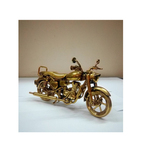 Escultura Decorativa de Bicicleta de Latón, Adorno de Hierro para Mesa, Escultura Colgante Dorada Pulida, Pieza Elegante para Decoración del Hogar de Estilo Real - Product Image 6