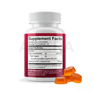 ผู้ผลิตเยลลี่ CoQ10 ขนาด 100 มก. สารต้านอนุมูลอิสระ บำรุงพลังงาน รับผลิตแบบ OEM แบรนด์ส่วนตัว เยลลี่เสริมอาหารแบบขายส่ง - Product Image 2
