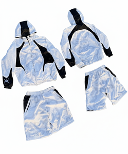 Ensemble de survêtement sportif coupe-vent pour homme, séchage rapide, respirant, vêtements de sport, course à pied, entraînement, jogging en plein air - Product Image 2