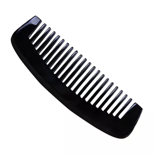 Peine de cuerno de búfalo Peines de cuerno real Peine de cuerno de buey hecho a mano a la venta Listo para enviar a granel por faizacraft - Product Image 4