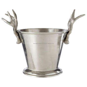 Noël Champagne Refroidisseur Seau À La Main Coulé Renne Refroidisseur De Vin Argent Fini Bière Seau À Glace Pour La Maison Bar Décoration - Product Image 2