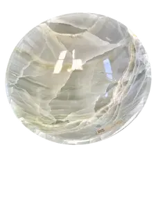 Cuenco de piedra sostenible, cuenco decorativo para interiores, cuenco reutilizable, accesorio decorativo, cuenco de material orgánico, cuenco de piedra, cuenco de tierra - Product Image 3