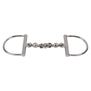 Bocado de acero inoxidable con anillo en D para caballo, control mejorado, comodidad, duradero, herramienta de entrenamiento equino, equipo ecuestre - Product Image 6