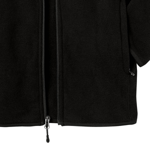 Veste polaire en tissu tissé style hiver à manches longues avec fermeture éclair pour homme - Product Image 4