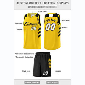 Último Diseño Personalizado de Uniformes de Baloncesto Sublimados y Reversibles con Bordado, Conjunto de Uniformes de Baloncesto para Hombre al Por Mayor - Product Image 3