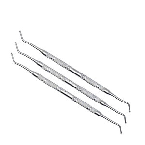 Juego de 3 Limas para Uñas de Manos y Pies, Kit de Herramientas de Manicura y Pedicura, Lima de Uñas de Doble Cara de Acero Inoxidable de Primera Calidad - Product Image 1
