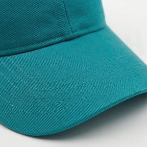Casquette de baseball unisexe en sergé de coton, 6 panneaux, couleur unie, taille adulte 58-60CM - Product Image 4