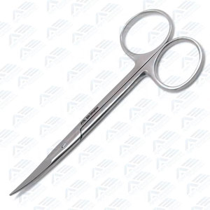 Tijeras Pequeñas de Acero Inoxidable de Alta Calidad para Instrumentos Médicos, Herramienta de Belleza, Tijeras Curvas para Maquillaje, Suministros Directos del Fabricante - Product Image 3