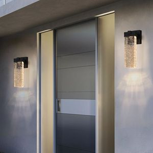 Lampada da Parete a LED Trasparente Impermeabile per Esterni, Supporta Diversi Tipi di Lampadine (2 Pezzi) con Sensore di Luce - Product Image 3